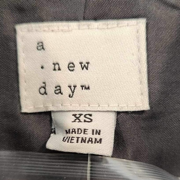 A New Day Oversized Plaid Blazer Size XS NEW - Picture 9 of 10